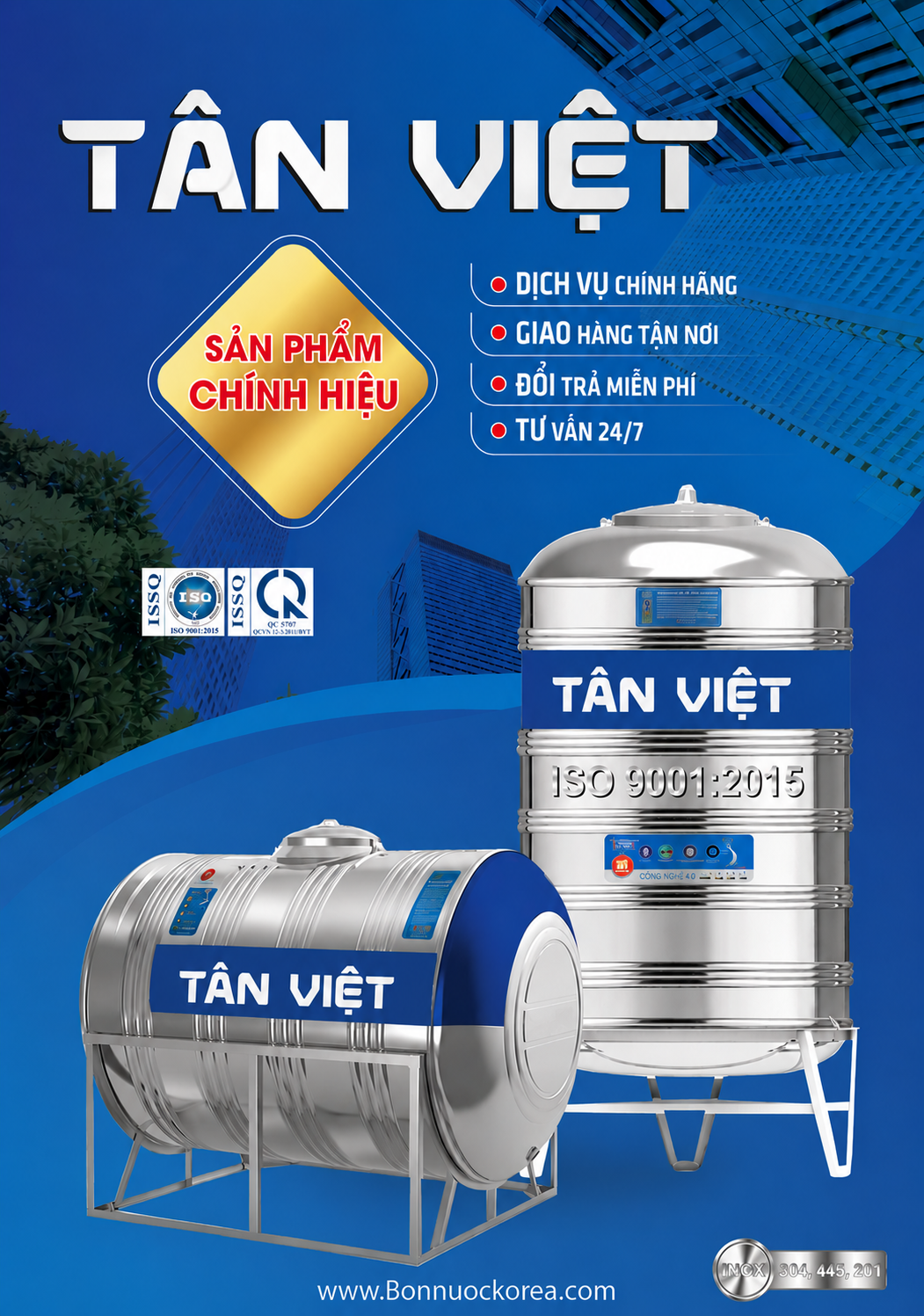 Bồn nước Tân Việt